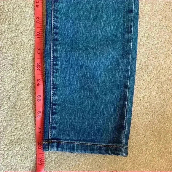 Earl Jeans Embroidered Flower Multicolor Denim Skinny Ankle Jeans 4 - Picture 13 of 13